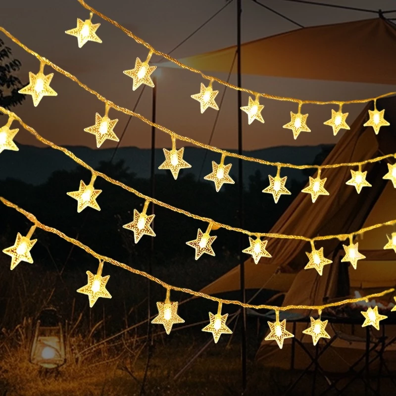 ไฟตกแต่งห้อง Lighting - ดาว สีวอร์มไลท์ 5m