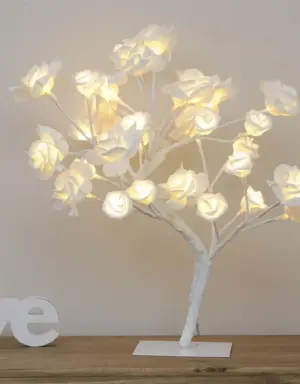 ไฟตกแต่งห้อง โคมไฟตั้งโต๊ะ LED ดอกไม้ - แบบA